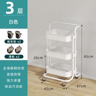拉斯克小推車 置物架 廚房收納衛生間置物架 克移動旋轉置物架 小推車（平行進口）（快遞送貨上門）
