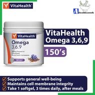 Vitahealth Omega 3,6,9 150'S EXP03/2028