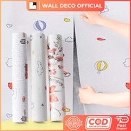 Wallpaper Linen Roll 3D 50x300cm Wallpaper Dinding Kamar Stiker Dinding Kamar Linen Stiker Linen WD1