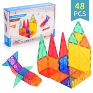 Magnetic tiles 48 pcs - magnetic tiles alike