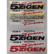 Sticker  Kerata  Ready  stock  Computer cutting  5ZIGEN  sticker