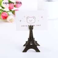 COZY Paper Clip Stationery Creative Wedding Seats Clip Photo Decoration Retro Style Metal Eiffel Tow