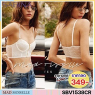 รหัส SBV1538CR *งานเซลล์ราคาพิเศษ* Sabina เซ็ตชุดชั้นใน Mad Moiselle รุ่น Festival Lace White รหัส S