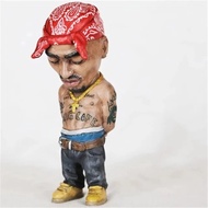 Fashion Tupac Rapper Figure Hip Hop Star Guy Pac Snoop Dogg Figurine Cool Stuff Figures Collection M
