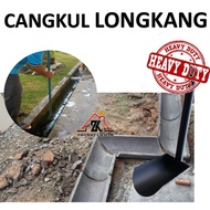 BESI CANGKUL KOREK LONGKANG  GARDENING TOOL DRAIN HOE DRAIN SCOOP DUTCH HOE PENYODOK LONGKANG CANGKU