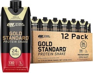 OPTIMUM NUTRITION ON Gold Standard Whey Protein RTD 11Oz (Box of 12) - Vanilla
