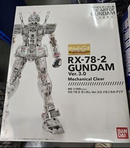 MG RX-78-2 (Ver. 3.0) 高達 (全新會場限定絕版) [The Art of Gundam] Mechnical Clear