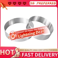 Baking Mold 4 5 6 7 8 9 10 12 14-Inch Stainless Steel round Mousse Ring Cake Mold High 5cm/DIY Cake 