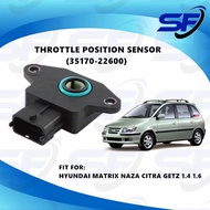 HYUNDAI MATRIX NAZA CITRA GETZ 1.4 1.6 THROTTLE POSITION SENSOR (35170-22600)