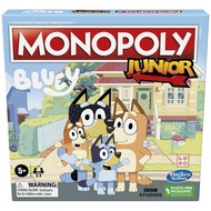 Hasbro Gaming Monopoly Junior: Bluey Edition Board Game for Kids Ages 5+