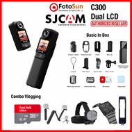 SJCAM C300 Dual LCD 2800mAh action camera with dive case