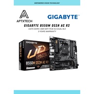 (GIGABYTE B550M DS3H AC R2) AMD AM4 M-ATX MOTHERBAORD Combo Deal RYZEN 5500/5600/5600X/5700X/5800X3D