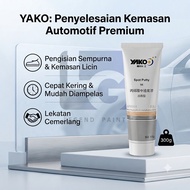 YAKOO 1K Spot Putty 300G(Grey)/1k putty/ putty halus/simen halus/simen Cepat Kering/simen kereta/快干原