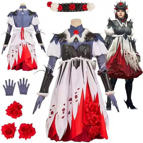 Disguise Lala Barina Cosplay Clothing Game Hunter Of Monster Wilds Costume Women Roleplay Fancy Dres