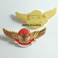 Pin Garuda Terbaru - Pin garuda Merah Putih Model Wing