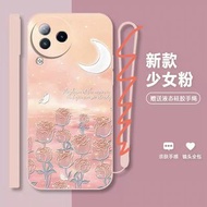 小米 Civi 3 手機款 #月湖粉玫瑰 (不附液態手繩)