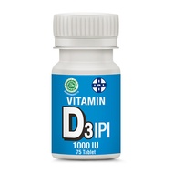 Vitamin D3 1000 IU Bottle 75's Ipitablet Vitamin D3 1000 IU/ Immune System Vitamin/