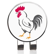 New golf Cap Clip Cock mark Paint Craft mark Magnet Clip for golf Green Ball mark ZZ5B
