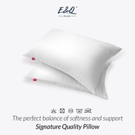 [BUY 1 FREE 1] E&Q Hotel Pillow Bantal Gebu Lembut | 5 Bintang Quality | Comfortable Bantal Tidur