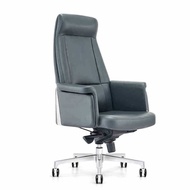 ST/💚老板椅家用真皮可躺办公桌椅电脑椅舒适久坐办公椅子商务靠背座椅 JWGH