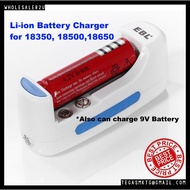 UNIVERSAL BATTERY CHARGER FOR AA/AAA/SC/9V/16340/14500/10440/18500/18650 - EBL829
