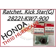HONDA TH110 HURRICANE JAPAN ORIGINAL Ratchet, Kick Star [Part Number :- 28221-KW7-900 ]