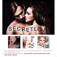 DIONEL Secret Love. 5ml Premium Feminine Hygiene Perfume Cleanser