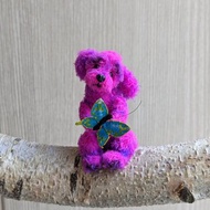 Puppy Pixel 5,5 cm. Pet for doll. 子犬 , 小狗 .