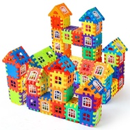 [Upgraded Version] House Building Blocks Kids Assemble Toys