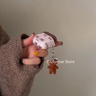 Purple Bow Case for AirPods Pro3 AirPods Pro2 Pro 4 3 2 1 Earbud Apple Wireless Headset Bluetooth TP