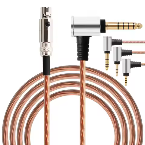 4.4mm 2.5mm BALANCED Headphone Cable for AKG K141 K171 K181 K271 K271S K241 K175 K275 K553 MKII M220
