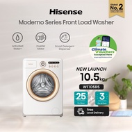 Hisense 10.5kg Front Load Washing Machine, Moderno Series, WF105R5, Front Load Washer