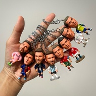 GANTUNGAN Soccerwe Football Figure Keychain Kylian Mbappe Cristiano Ronaldo Lionel Messi XV Kids