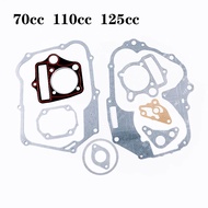 BARU 70 90 110 125cc Gasket Enjin Horizontal Set Gasket Piston Silinder untuk zongshen loncin lifan 