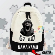 67 KID CHILDREN'S BACKPACK SIX SEVEN KID CHILDREN'S BACKPACK