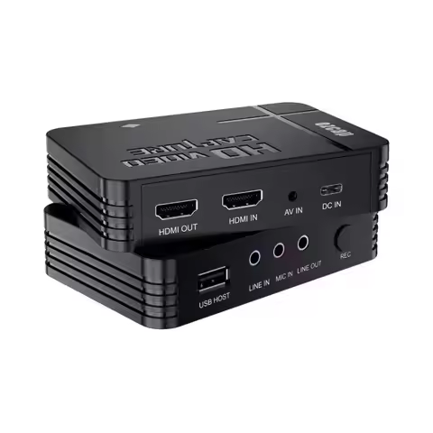 ezcap288 HDMI AV Video Capture Card,Analog Video Audio to Digital Conversion-Video Record Save to US