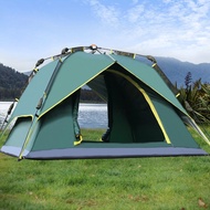 Khemah Camping hiking travel Height165 Automatic Tent 4-5Person Camping Auto Tents UV Resist 2 Doors Camp Auto tidur