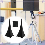 [SimhoabeMY] 2x DJ Light Speaker Stand Cover DJ Speaker Covers Tripod Stand Skirt Scrim Speaker Trip