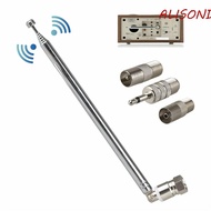 ALISOND1 Antenna FM F Type with TV/3.5 Adapter Wave 75 Ohm