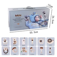 Karcher Soothing Toy Newborn OnePiece Set Newborn Gift Box Baby Baby Rattle Full Month Gift Set 9Pie