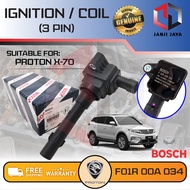 BOSCH IGNITION PLUG COIL PROTON X-70 X70 F01R00A034 Koil Plag Geely Spark Plug Genuine 100% Enjin Ge