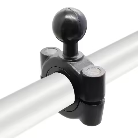 Ballhead Clamp 1 Inch Ball Mounting to Fit 28.6-39.1mm Round Rods Tubes Handlebar Rail Mount for Gop