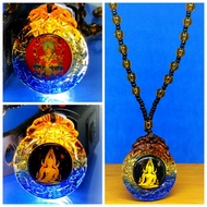 New Modern StyleElegant Look Buddhist Holy Item Colored Glazed Phra Chinnaraj and Phra Phrom(4 faces