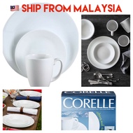 Corelle Livingware Corelle 16 piece Dinnerware Set, Winter Frost White