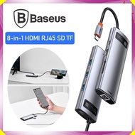 Baseus CAHUB-CV0G 8-in-1 multi-function conversion Hub (Type-C to HDMI/ USB3.0/ LAN / SD Card Reader
