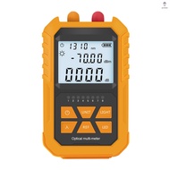 Handheld Optical Power Meter with 5km Red Light -70~+3dBm Mini Optical Power Tester Network Cable Te