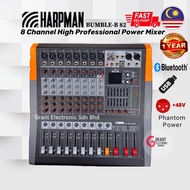 Harpman Bumble-B82 8 Channel High Professional Power Mixer 650Wx2 8channel