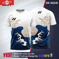 Available-YONEX Jersey Fashion Boutique Sports Baju t shirt lelak Leisure Loose Size Men's T-shirt B