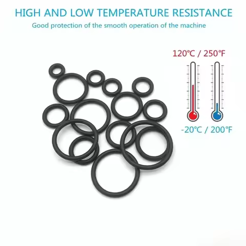 NBR 175Pcs Nitrile O-Ring Assortment CS 2.65mm ID 6mm-25mm Reliable Sealing Rings for Hydraulic Pump