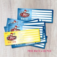 CL GROUP Auto Service RM100 Voucher + FOC RM10 Voucher x 20 pcs